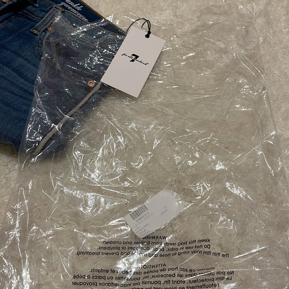 🌟NWT🌟 7 For All Mankind Ankle Skinny Gwenevere size 28! - Picture 8 of 10